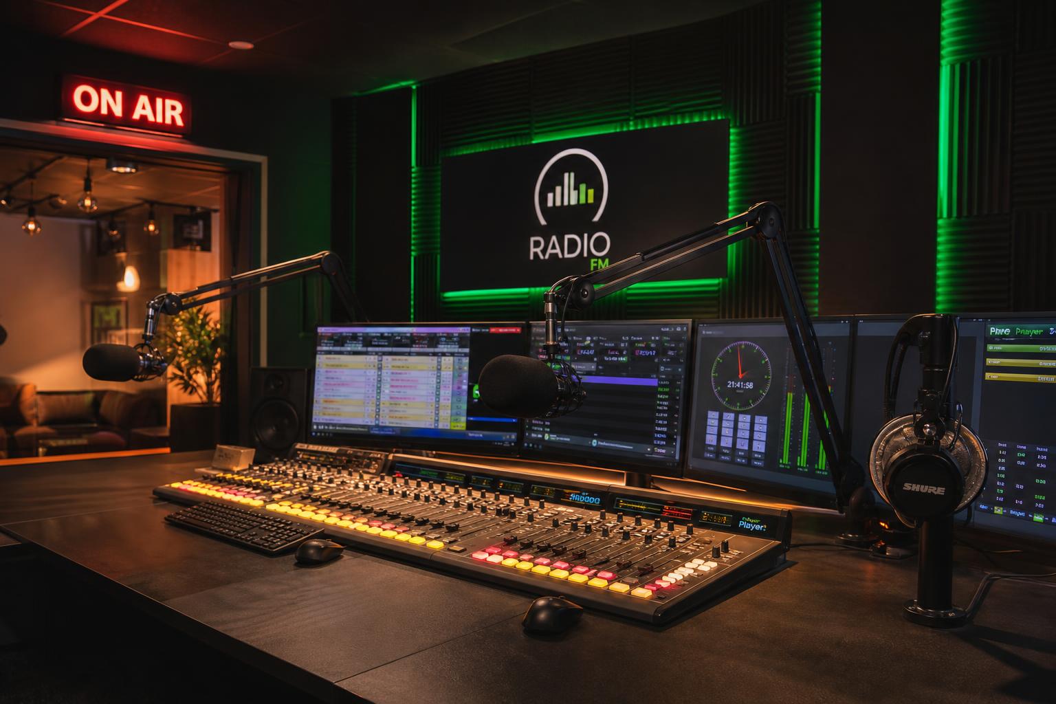 Estudio de radio